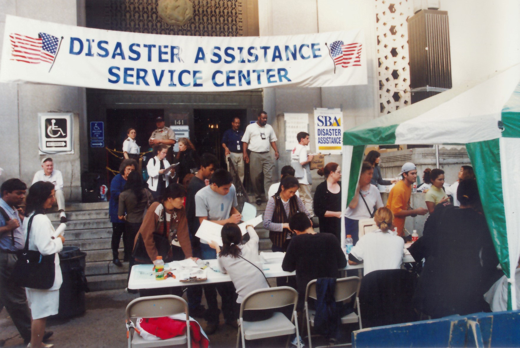 Legal Aid Society offering legal services after 9/11