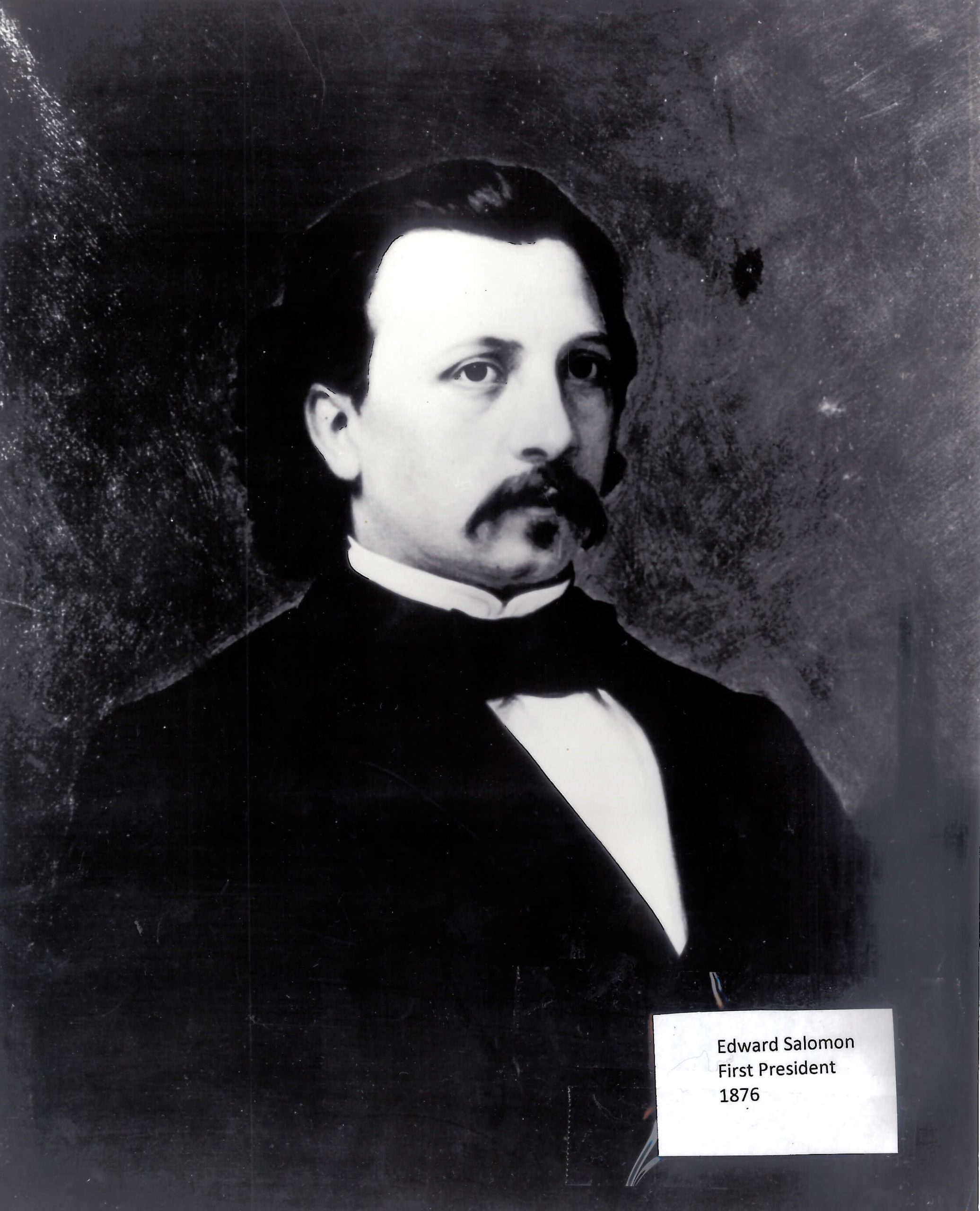 Edward Solomon, First President